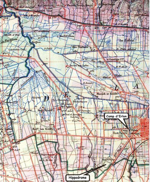 BOUFARIK : partie occidentale. 