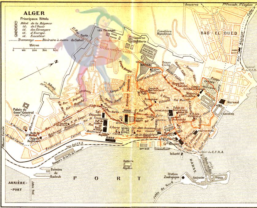 Alger, plan de 1905