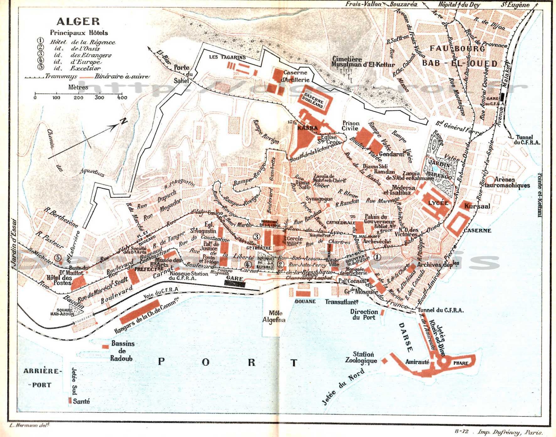 plan alger joanne, 1914