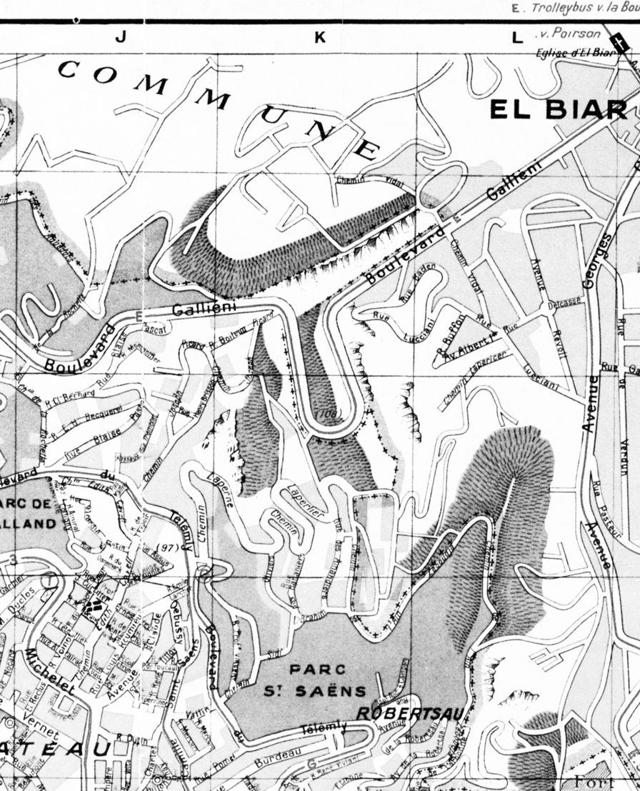 Plan 10 : El-Biar / Plateau Saulière