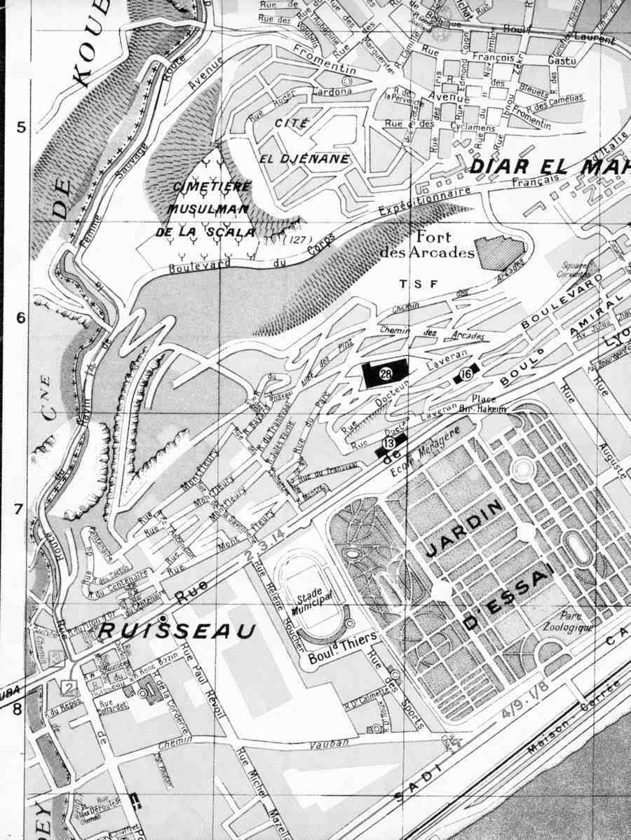 Plan 2 : Diar-el-Mahçoul-Ruisseau