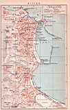 plan d'Alger,guide en allemand,1904;