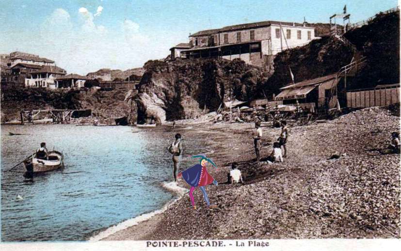 pointe Pescade,la plage