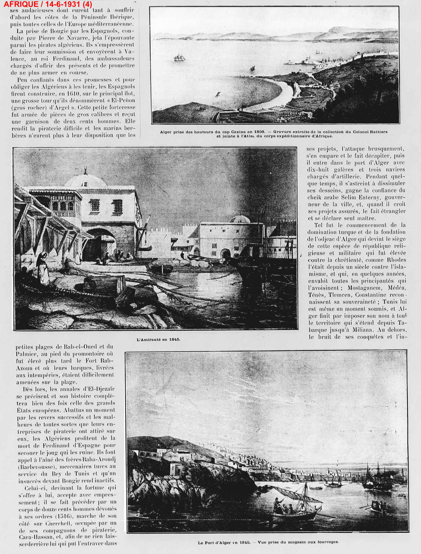 Le Port d'Alger et son Histoire 