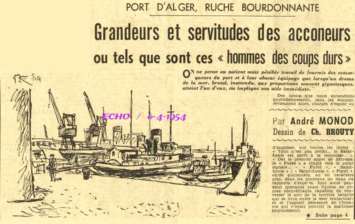 PORT D'ALGER, RUCHE BOURDONNANTE