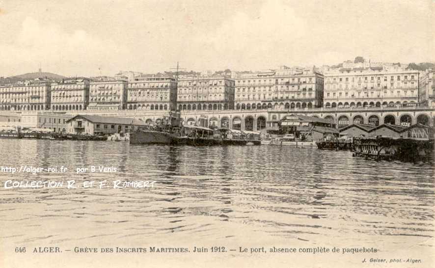 la gare maritime,le Port,greve des inscrits maritimes