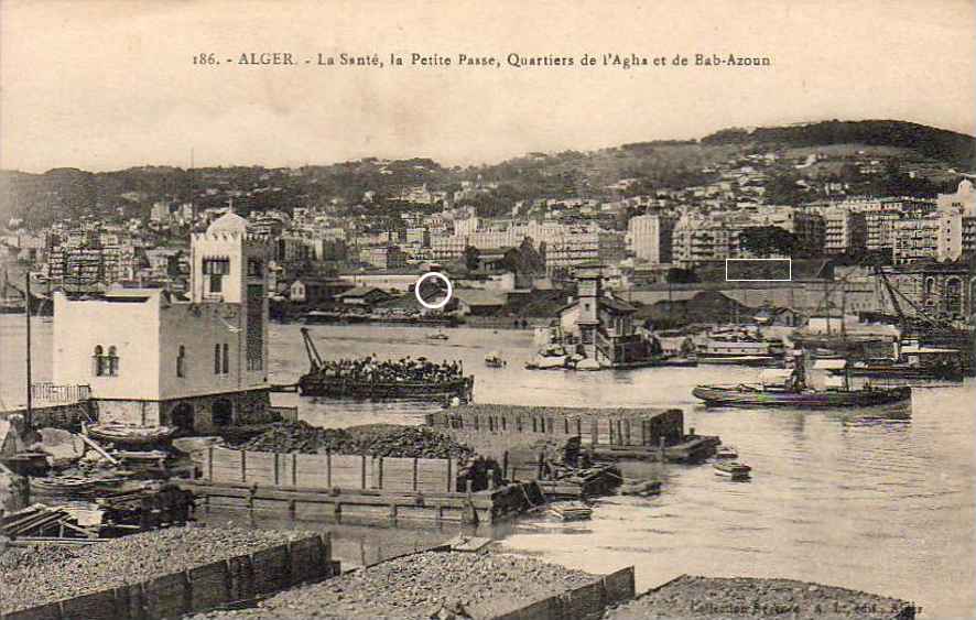 La Santé, la petite passe, quartiers de l'Agha et de Bab-Azoun