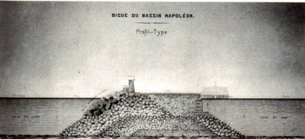 Digue du bassin Napoléon