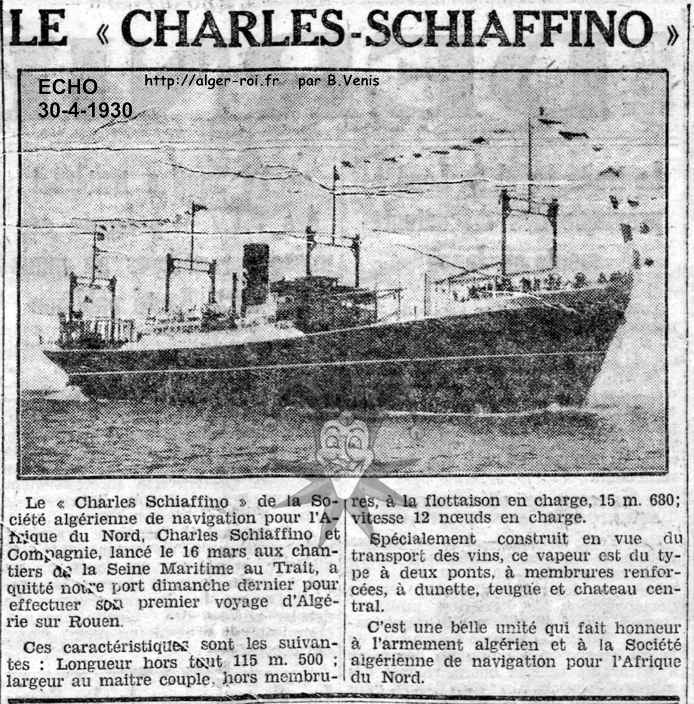 Le "Charles-Schiaffino