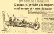 PORT D'ALGER, RUCHE BOURDONNANTE 
