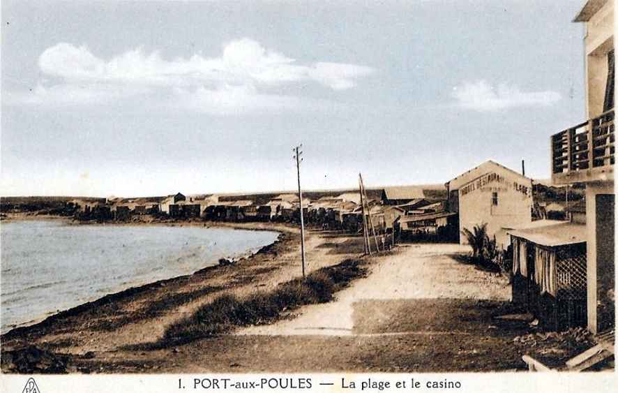 1.-La plage et l'hôtel de la plage