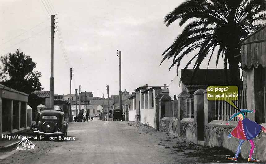 Avenue de la plage