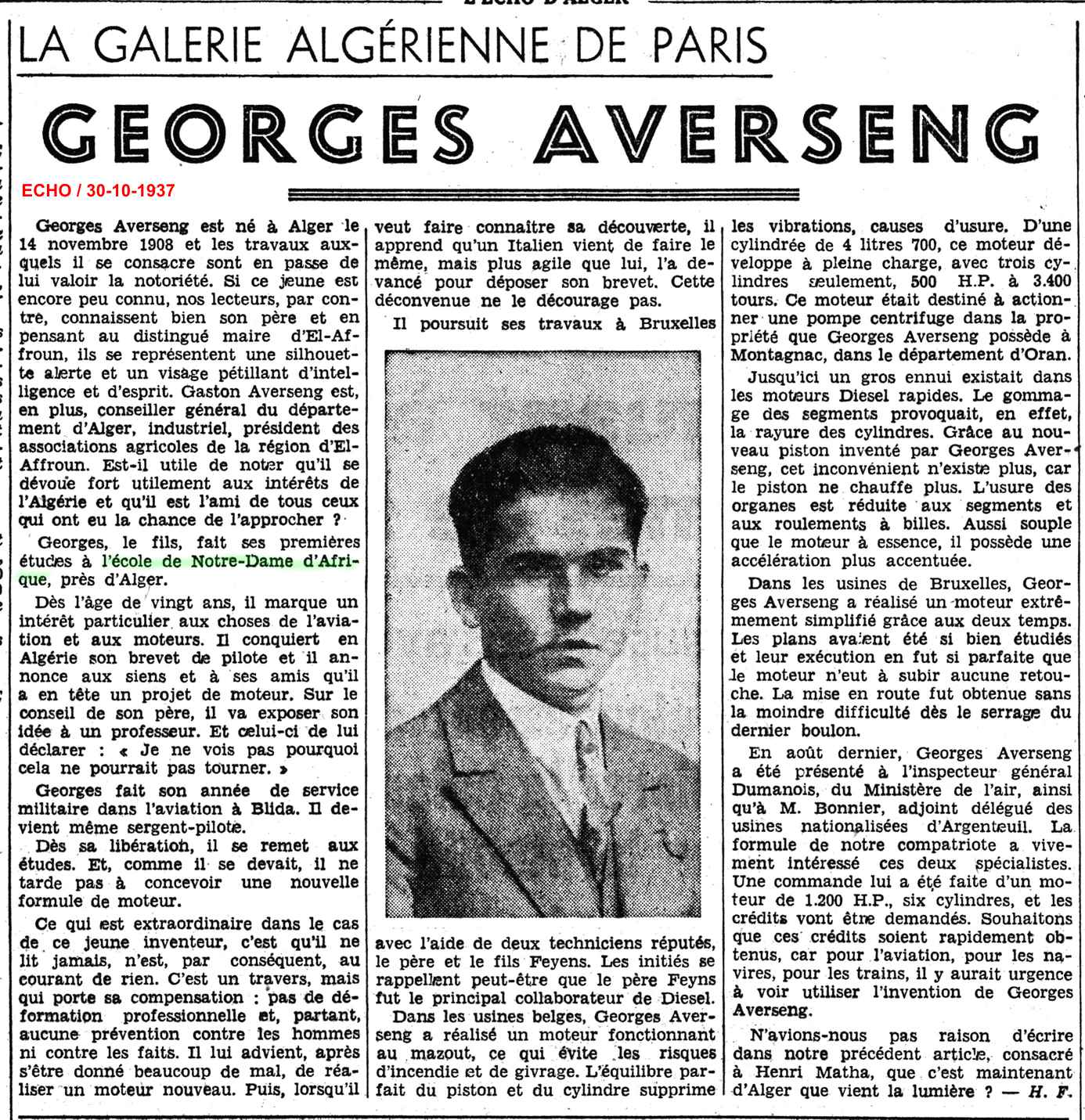 Georges AVERSENG 