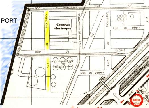 rue de Domrémy (plan Vrillon)