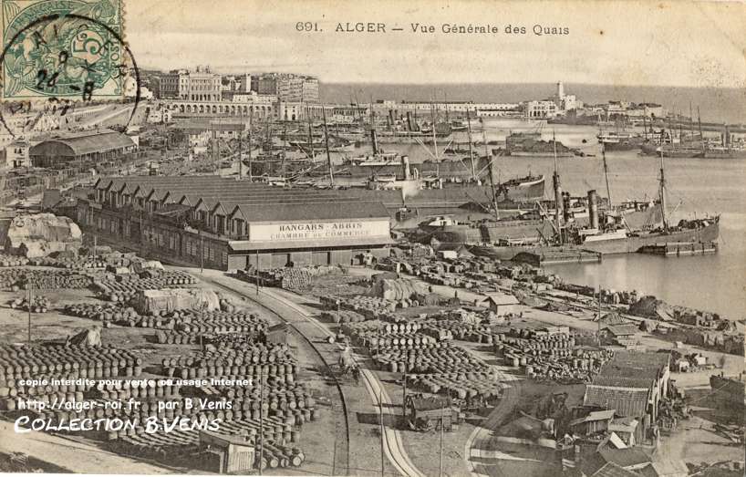 Les quais, vue générale