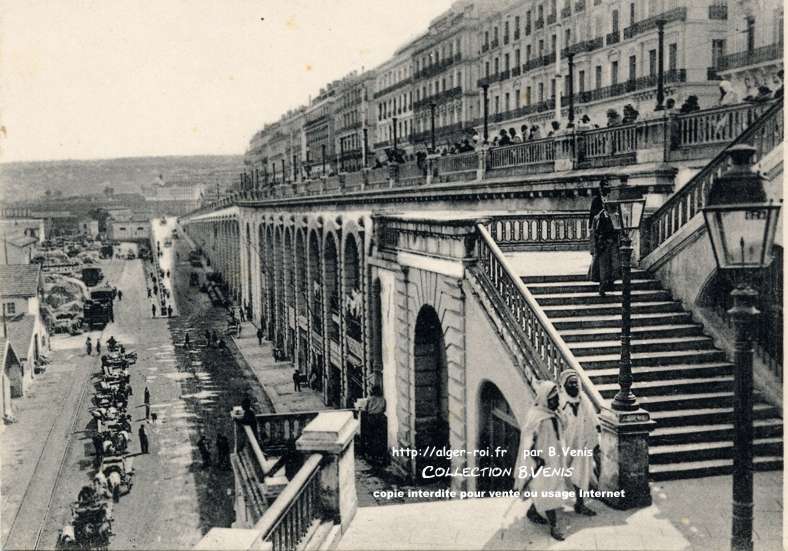 Les rampes et les escaliers de la pêcherie