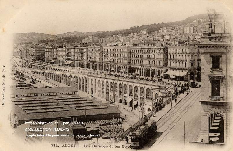 Les rampes et les boulevards Carnot et de la République