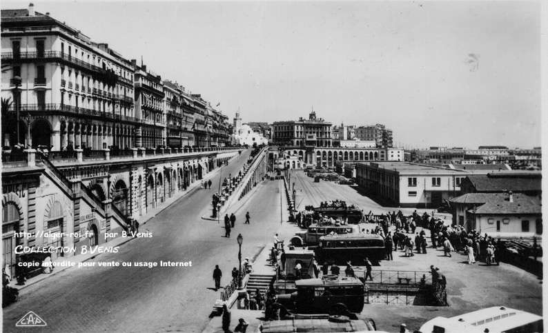 Les rampes et le boulevard de la République