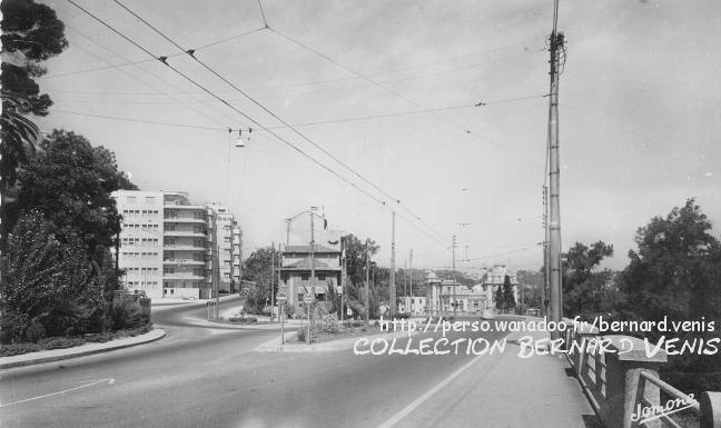 Le carrefour des avenues Foureau Lamy et Jonnard.