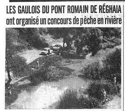 LES GAULOIS DU PONT ROMAIN DE REGHAIA