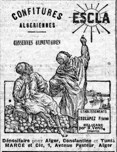 Confitures algériennes Escla