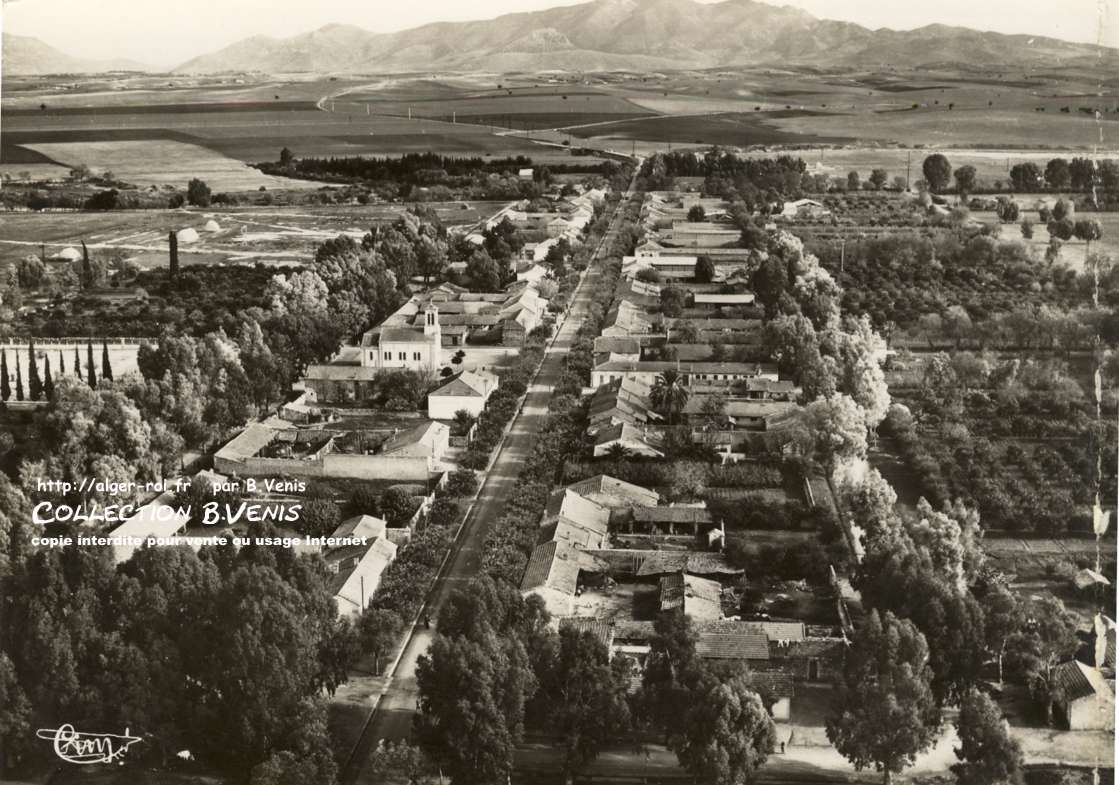 Rouina , vue aérienne