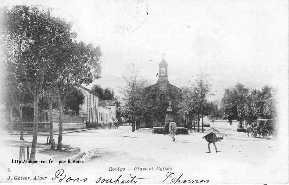 rovigo,place et eglise