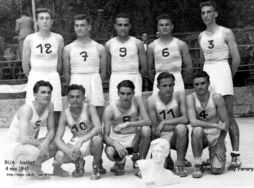 Finale de la Coupe Jean Navaro - le 4 mai 1941 - le RUA bat l' ASL 31 à 22