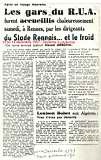 Relation du voyage "mouvementé" par Tony Arbona le vendredi 13 décembre 1957 .