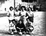 ,equipe seniors feminine,1950-1951,RUA,hand-ball