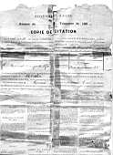 juré pour la session du 4 ème trimestre 1894 de la Cour d'Assises d'Alger.