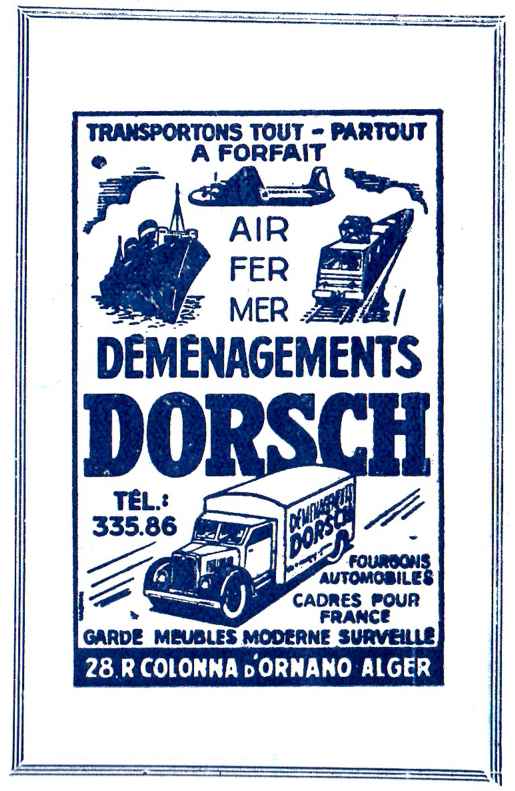 DEMENAGEMENTS DORSCH 