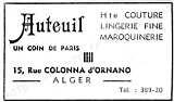 Auteuil - Haute-couture