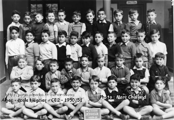 Classe de CE2, 1950-1951