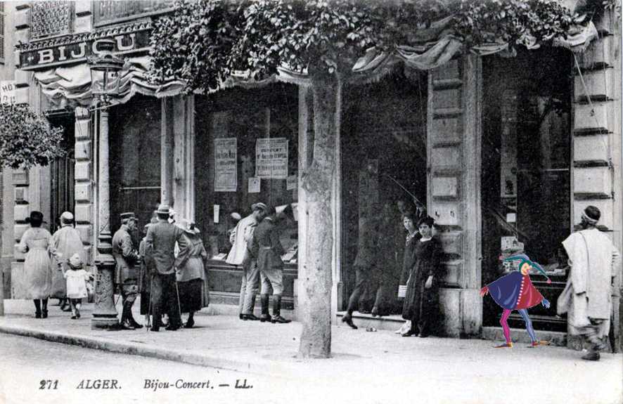 la rue d'Isly,bijou-concert