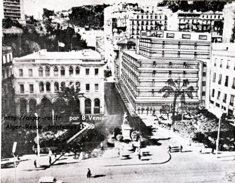 Place Bugeaud, l'immeuble moderne qui va remplacer le siège actuel.