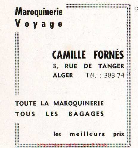 CAMILLE FORNÉS,rue de tanger