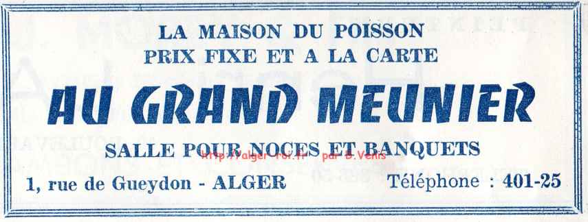 AU GRAND MEUNIER