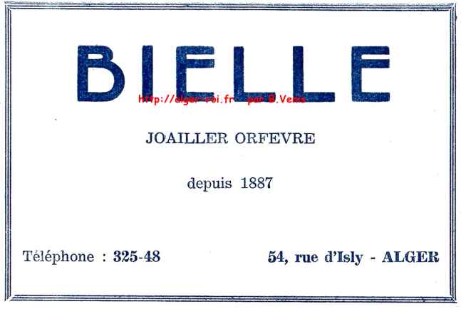 BIELLE,rue isly