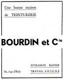 Bourdin - teinturerie