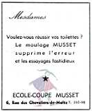 Ecole de coupe Musset