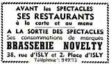 BRASSERIE NOVELTY