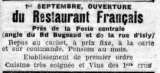 restaurant francais