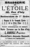 brasserie etoile