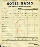 hotel radio