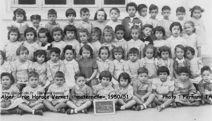 Maternelle, section des moyens - 1950-1951