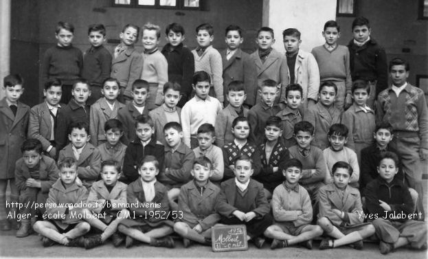 Cours moyen 1ère année, 1953-1954