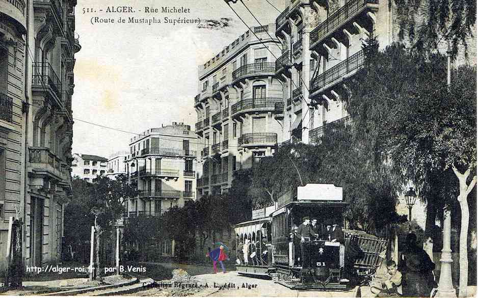 tramway,tram,route mustapha superieur,rue Michelet