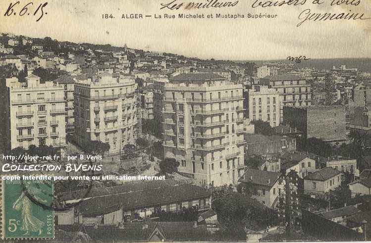 Rue Michelet et Mustapha supérieur