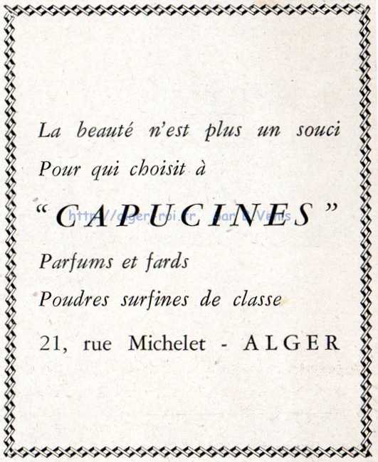 CAPUCINES,21 rue michelet